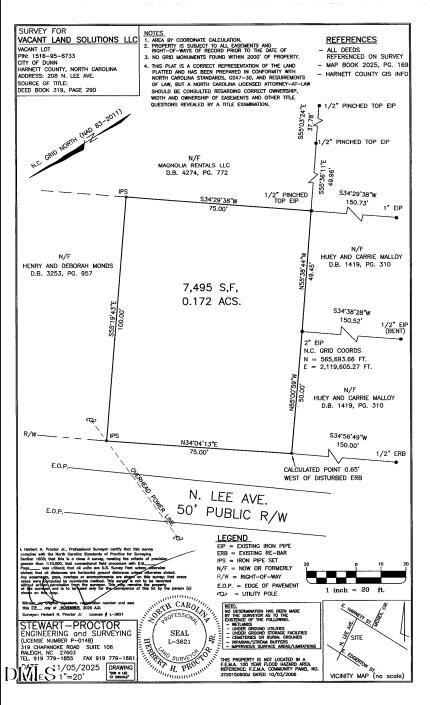 208 Lee Ave, Dunn, NC 28334