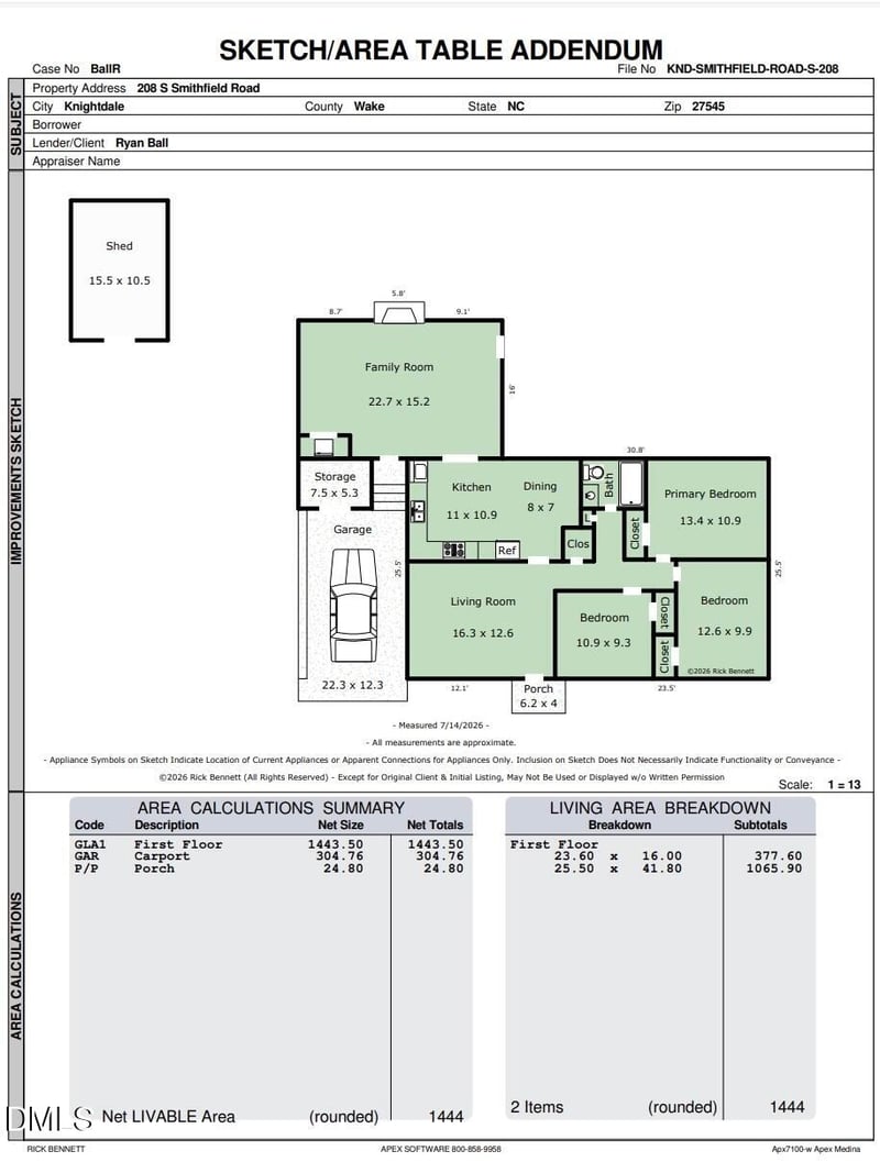 208 Smithfield Rd, Knightdale, NC 27545