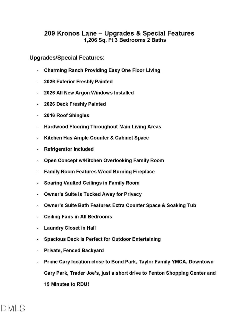 209 Kronos Ln, Cary, NC 27513