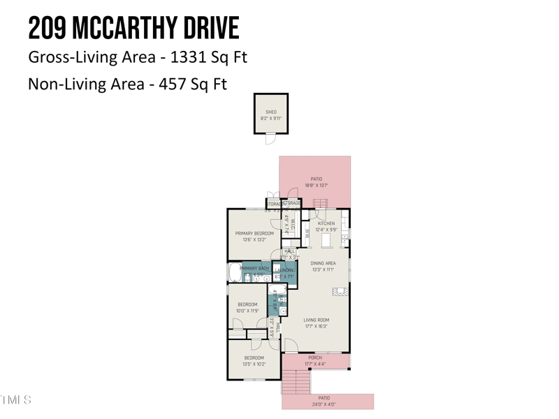 209 Mccarthy Dr, Clayton, NC 27527