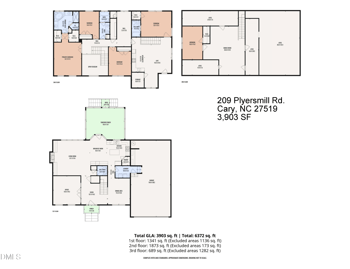 209 Plyersmill Rd, Cary, NC 27519