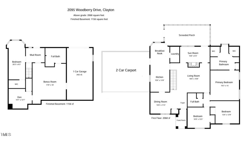 2095 Woodberry Dr, Clayton, NC 27527