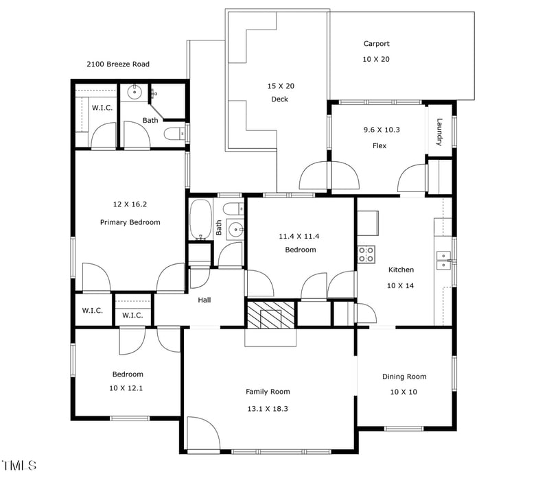 2100 Breeze Rd, Raleigh, NC 27608