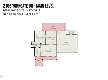 2105 Yorkgate Dr, Raleigh, NC 27612
