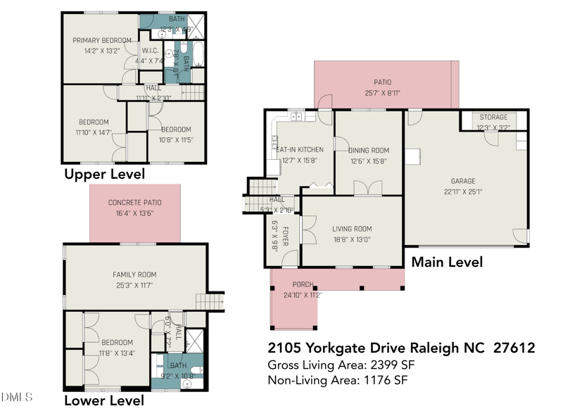 2105 Yorkgate Dr, Raleigh, NC 27612