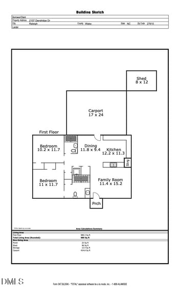 2107 Dandridge Dr, Raleigh, NC 27610