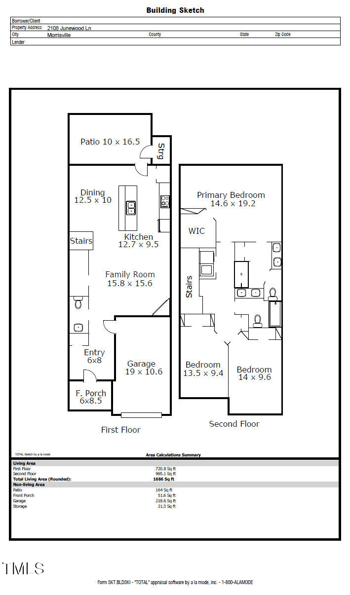 2108 Junewood Ln, Morrisville, NC 27560