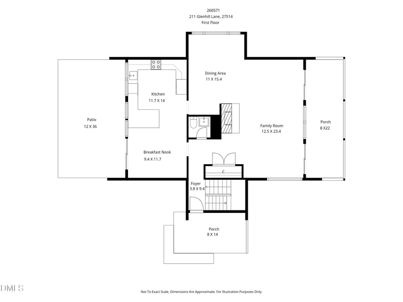 211 Glenhill Ln, Chapel Hill, NC 27514