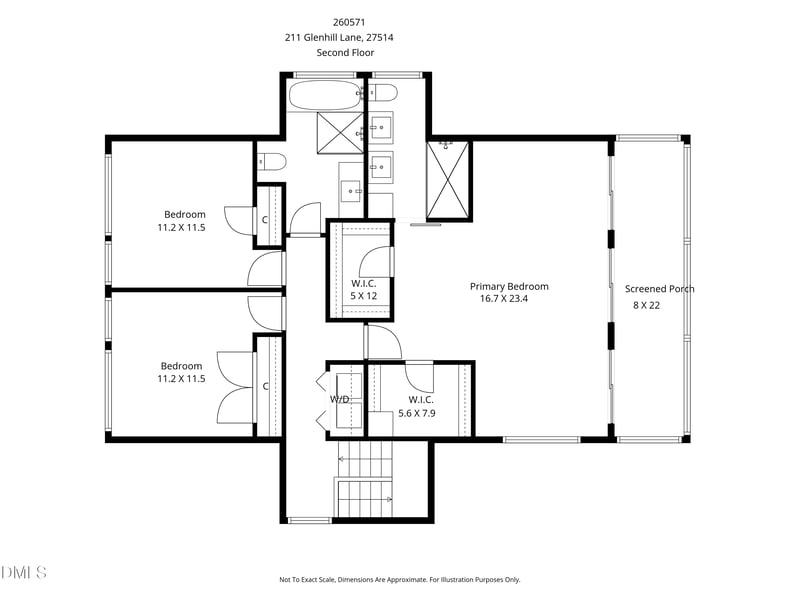 211 Glenhill Ln, Chapel Hill, NC 27514