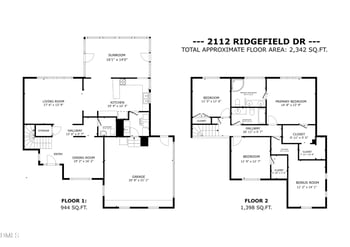 2112 Ridgefield Dr, Chapel Hill, NC 27517