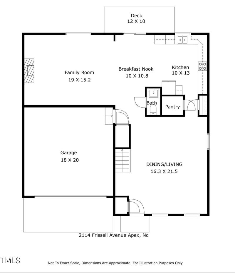 2114 Frissell Ave, Apex, NC 27502