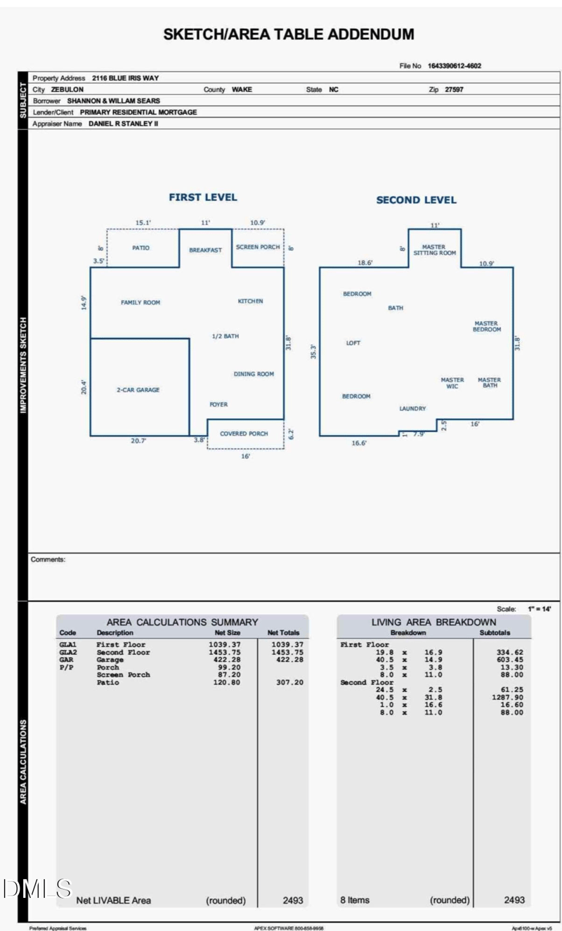 2116 Blue Iris Way, Zebulon, NC 27597