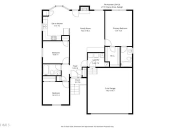 2119 Charny Dr, Raleigh, NC 27604