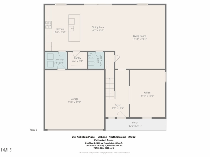 212 Antietam Pl, Mebane, NC 27302