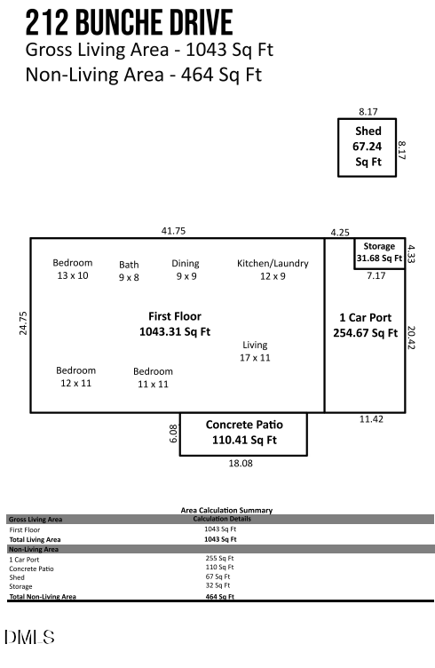 212 Bunche Dr, Goldsboro, NC 27530