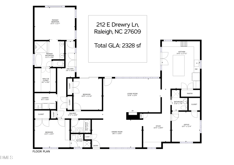 212 Drewry Ln, Raleigh, NC 27609