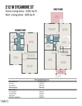 212 Sycamore St #A And B, Zebulon, NC 27597