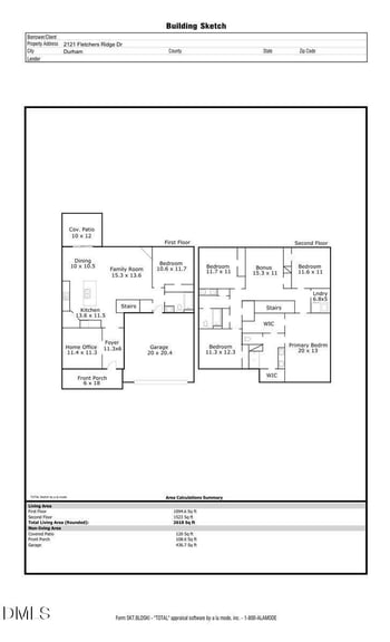 2121 Fletchers Ridge Dr, Durham, NC 27703