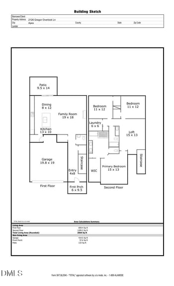 2126 Gregor Overlook Ln, Apex, NC 27502