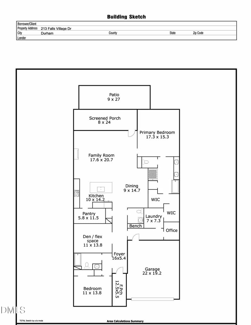 213 Falls Village Dr, Durham, NC 27703