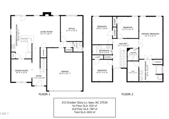 213 October Glory Ln, Apex, NC 27539
