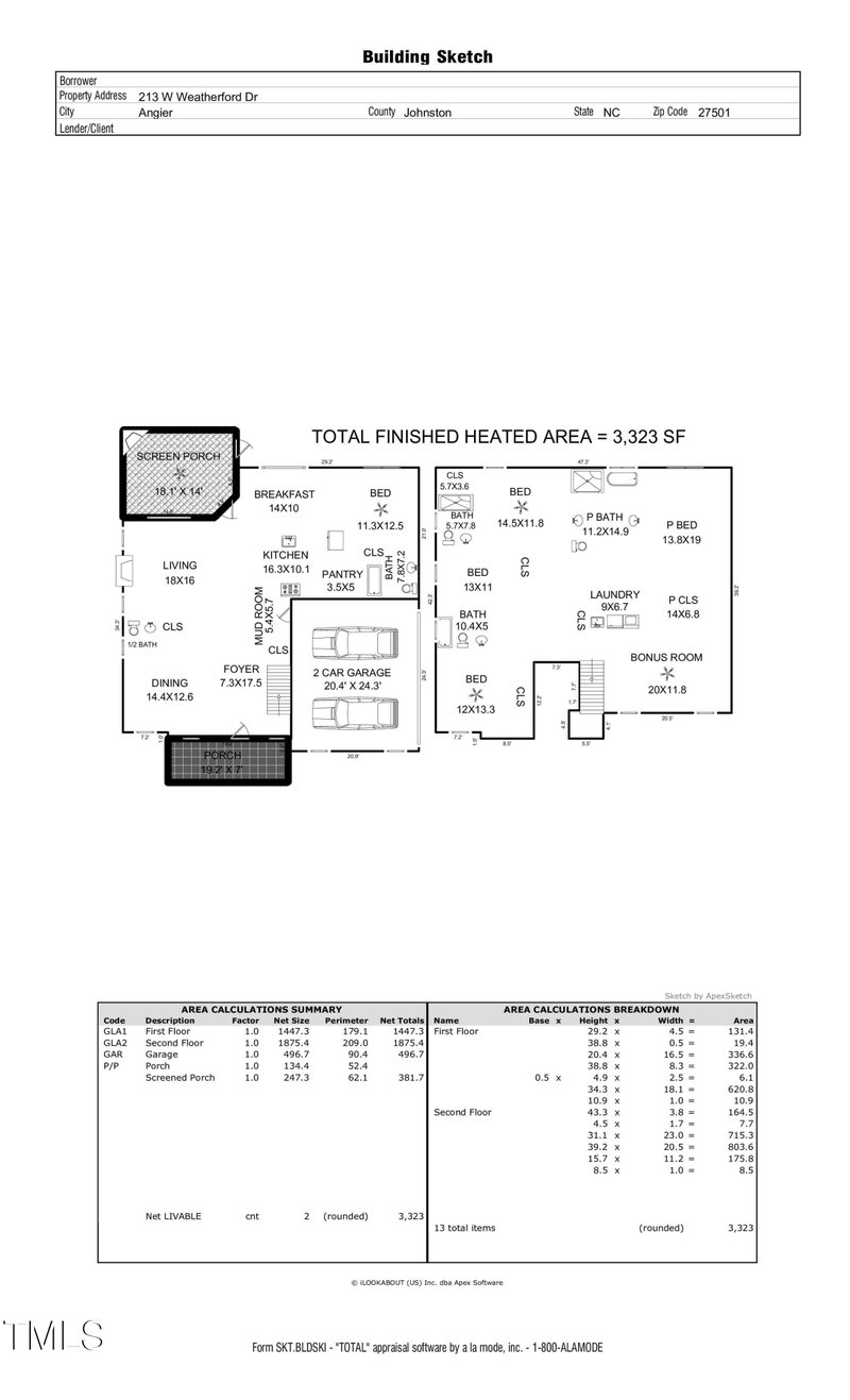 213 Weatherford Dr, Angier, NC 27501