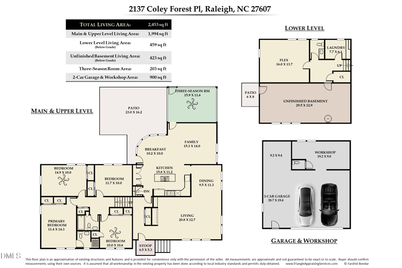 2137 Coley Forest Pl, Raleigh, NC 27607