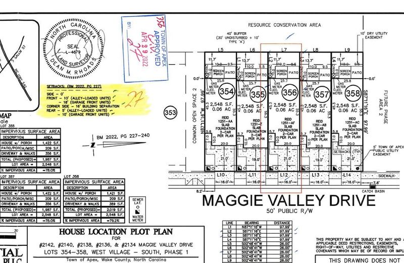 2138 Maggie Valley Dr Lot 356-Reid, Apex, NC 27502