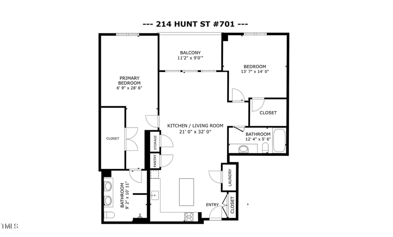 214 Hunt St #701, Durham, NC 27701