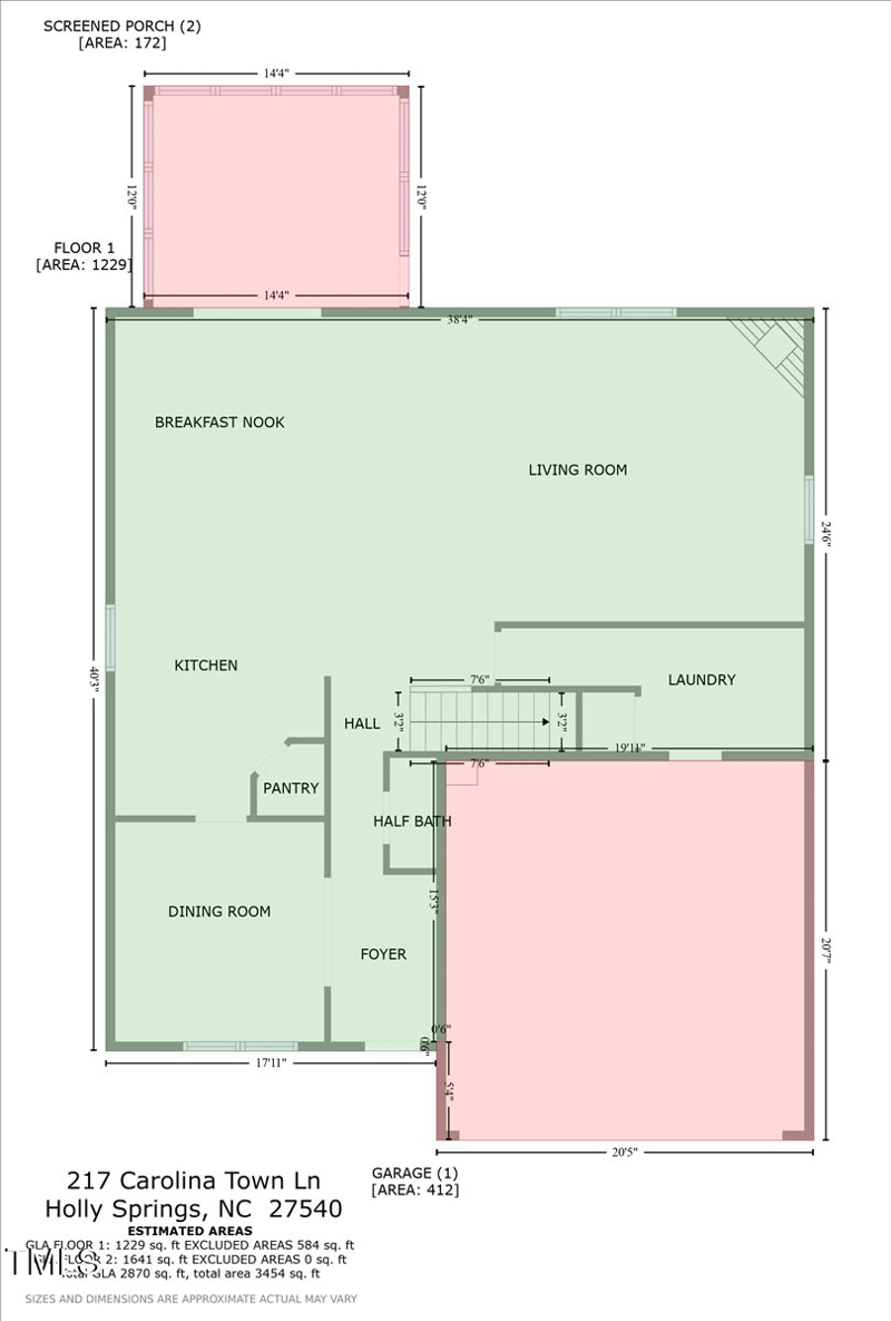 217 Carolina Town Ln, Holly Springs, NC 27540