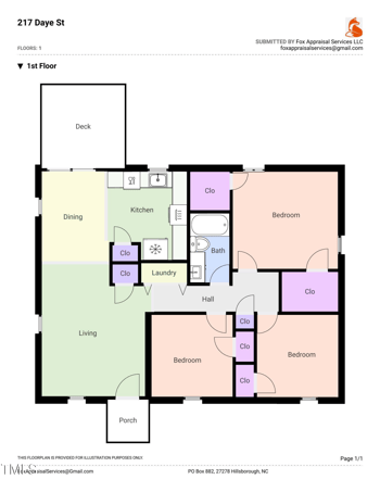 217 Daye St, Hillsborough, NC 27278