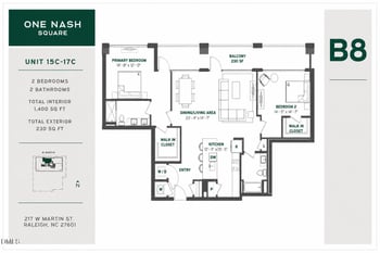 217 Martin St #15c, Raleigh, NC 27601