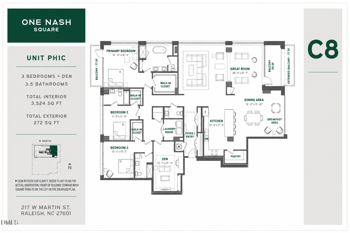 217 Martin St #Penthouse 1 C, Raleigh, NC 27601