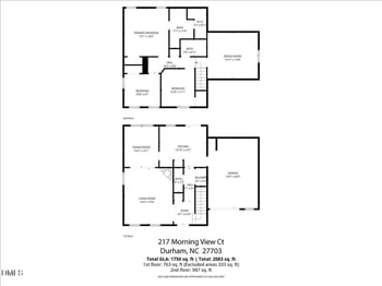 217 Morning View Ct, Durham, NC 27703