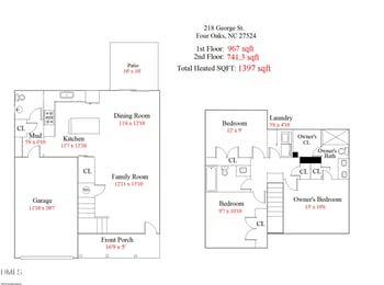 218 George St, Four Oaks, NC 27524