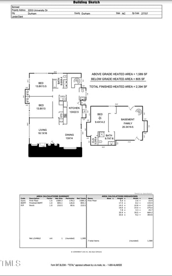 2203 University Dr, Durham, NC 27707