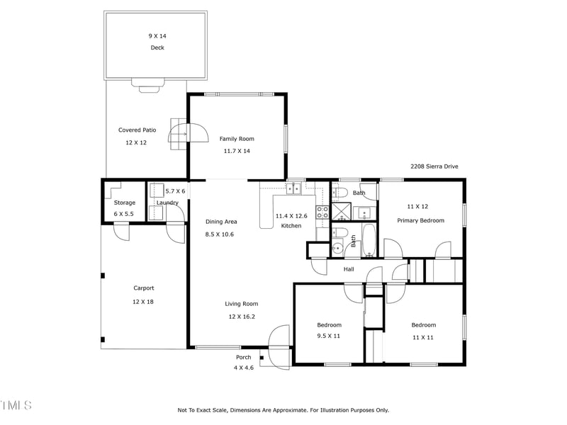 2208 Sierra Dr, Raleigh, NC 27603