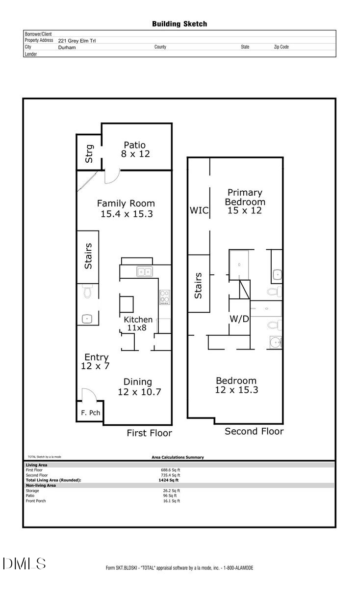 221 Grey Elm Trl, Durham, NC 27713