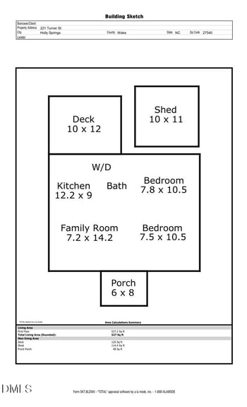 221 Turner St, Holly Springs, NC 27540