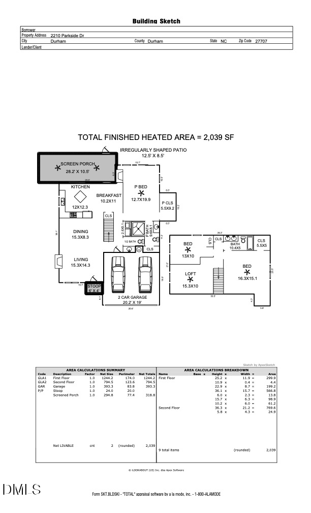 2210 Parkside Dr, Durham, NC 27707