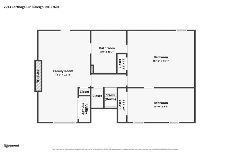 2213 Carthage Cir, Raleigh, NC 27604
