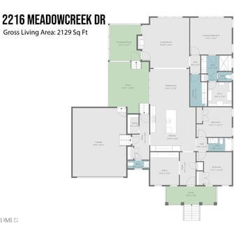 2216 Meadowcreek Dr, Durham, NC 27705