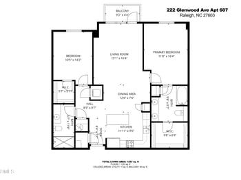 222 Glenwood Ave #607, Raleigh, NC 27603