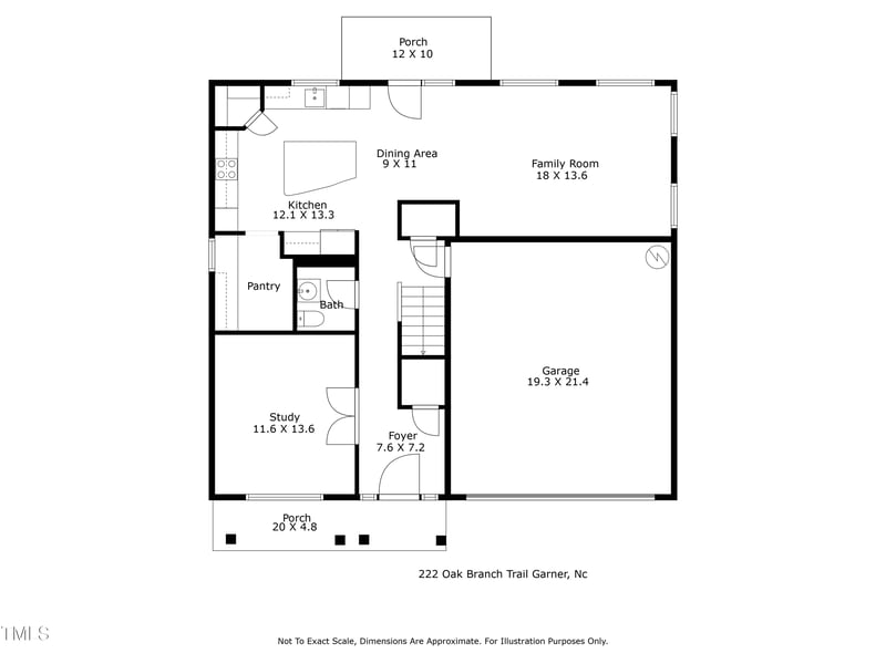 222 Oak Branch Trl Lot 72, Garner, NC 27529