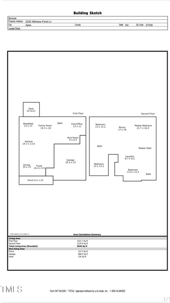 2220 Stillness Pond Ln, Apex, NC 27539