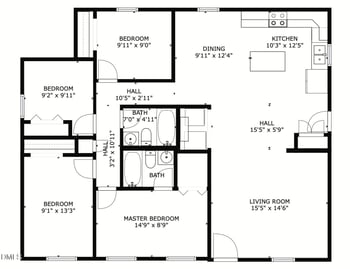 2224 Emerson Pl, Durham, NC 27707