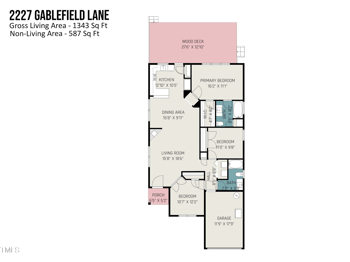 2227 Gablefield Ln, Durham, NC 27713