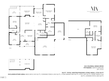 223 Colonial Ridge Dr, Pittsboro, NC 27312