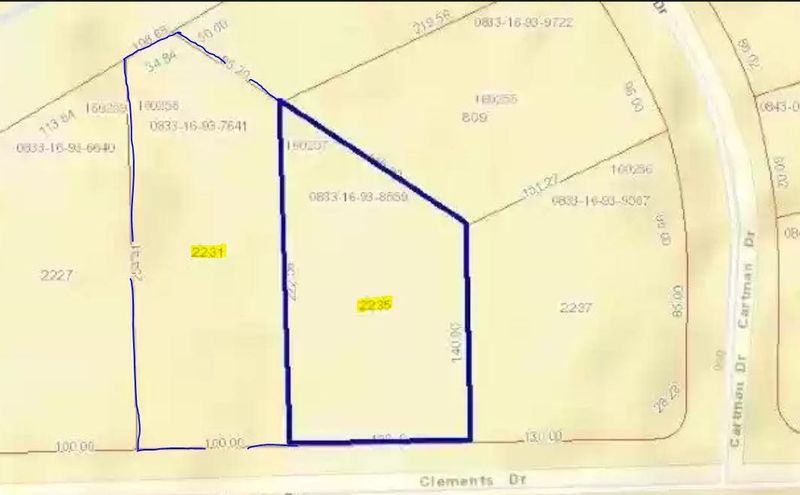 2231 - 223 Clements Dr Lot 19 & 20, Durham, NC 27704