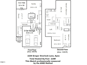 2234 Gregor Overlook Ln, Apex, NC 27502